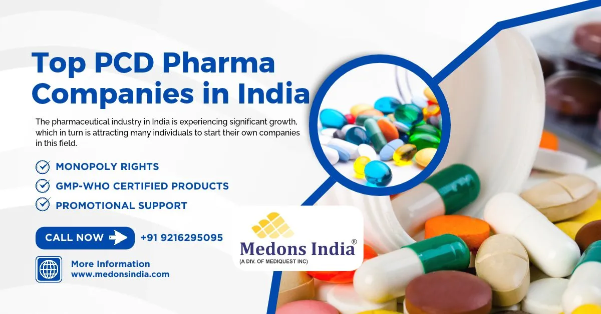 Top PCD Pharma Companies in India