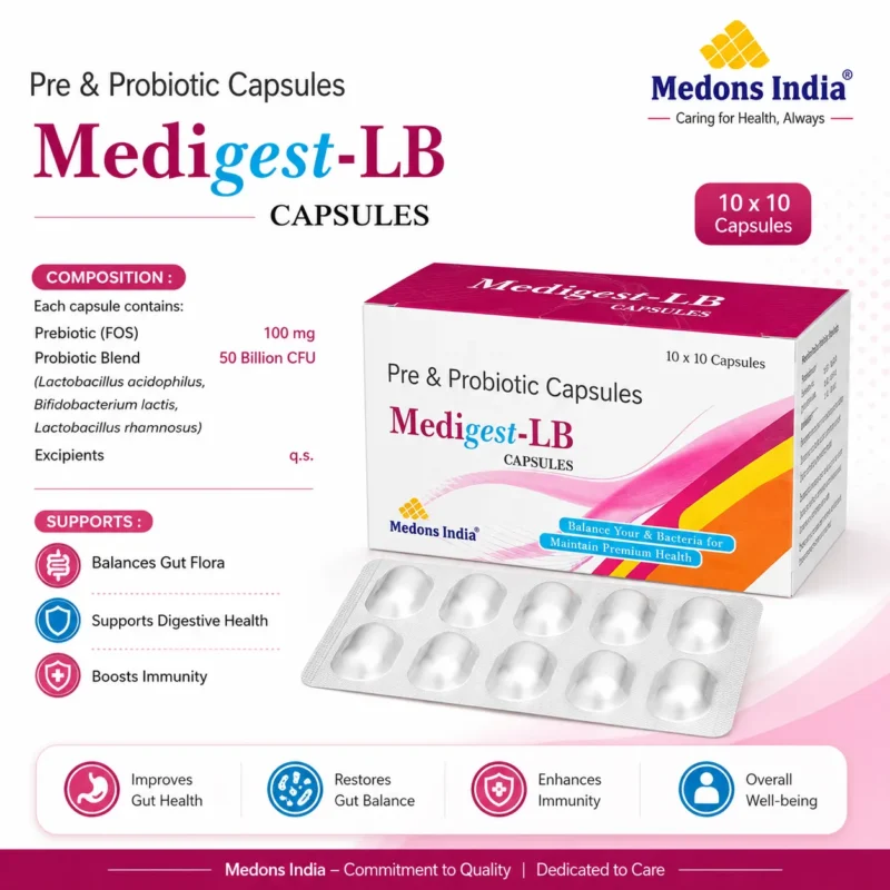 Pre & Probiotic Capsules