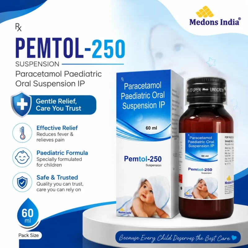 Paracetamol Paediatric Oral Suspension IP