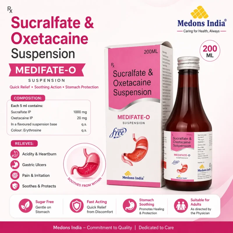 Sucralfate & Oxetacaine Suspension