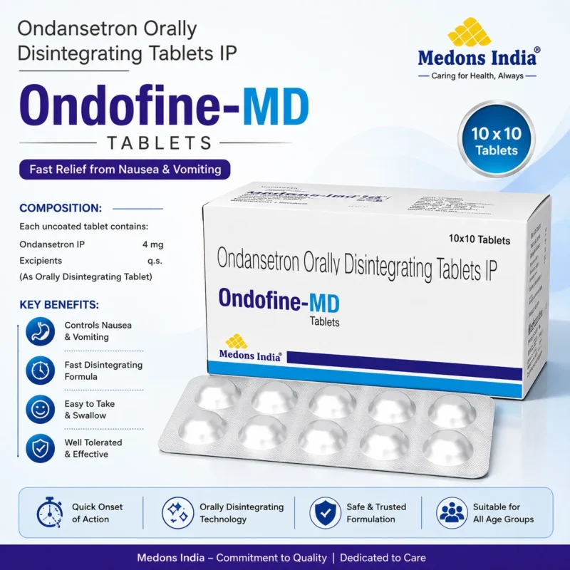 Ondansetron Orally Disintegrating Tablets IP