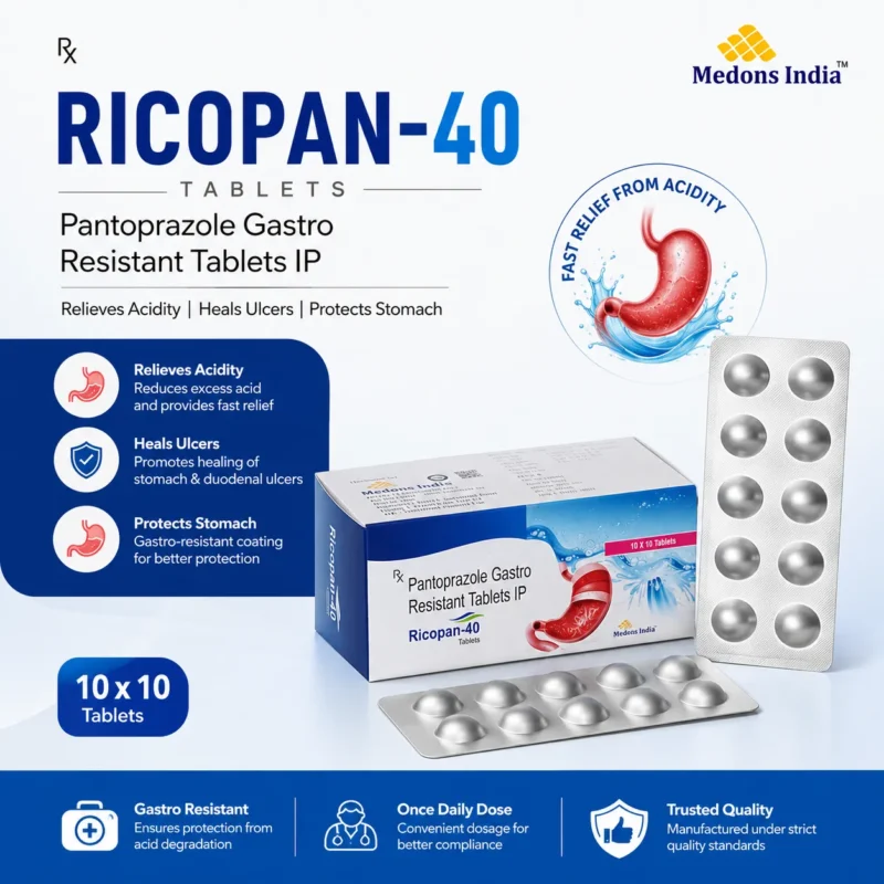 Pantoprazole Gastro Resistant Tablets IP