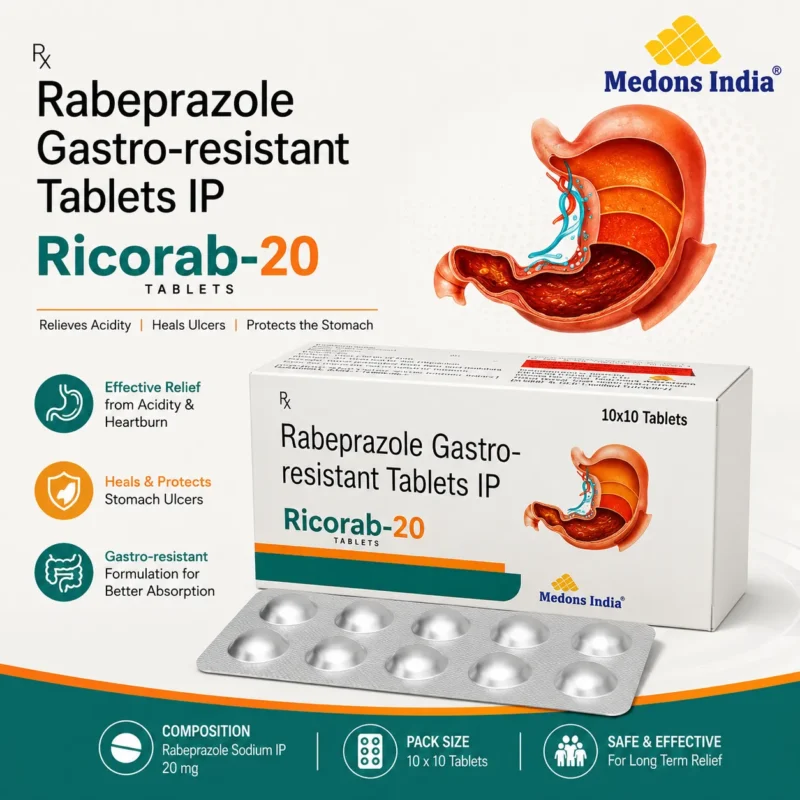 Rabeprazole Gastro-resistant Tablets IP