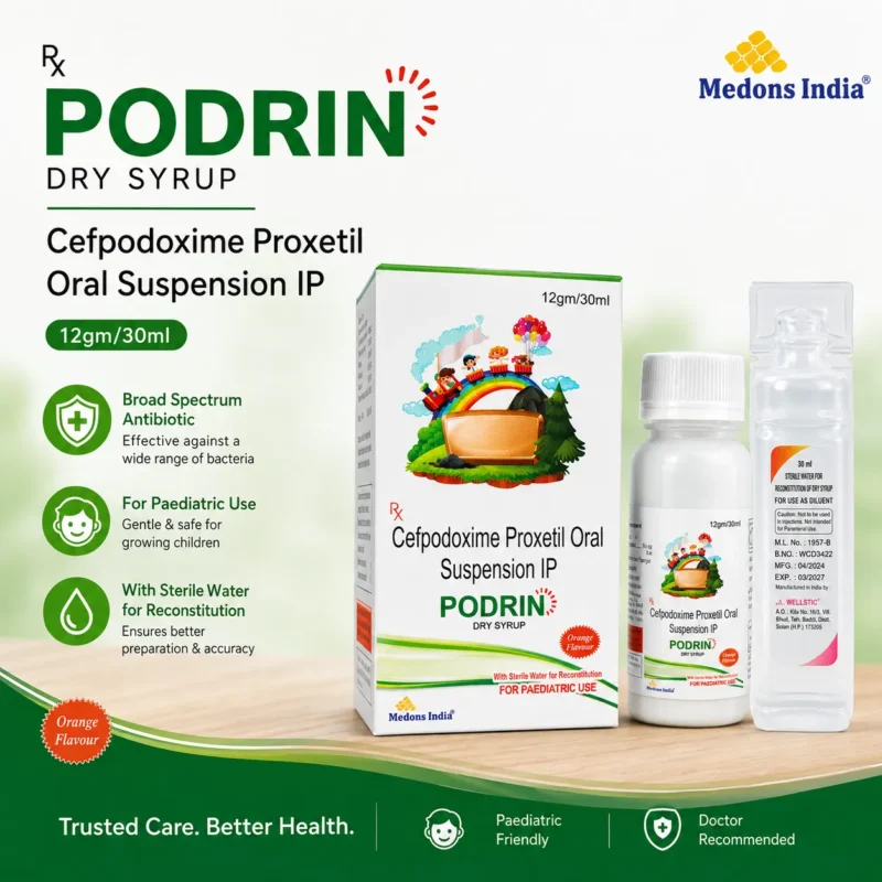 Cefpodoxime Proxetil Oral Suspension IP