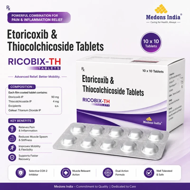 Etoricoxib & Thiocolchicoside Tablets