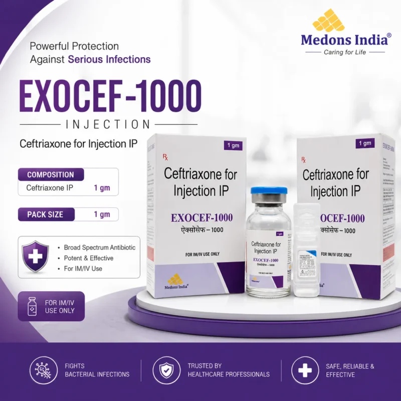 Ceftriaxone for Injection IP