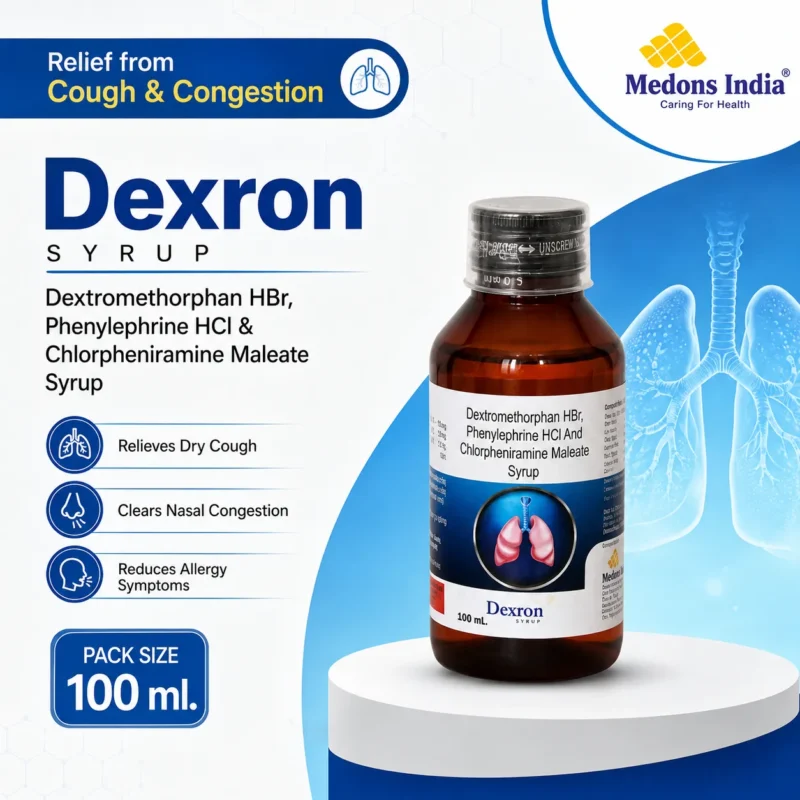 Dextromethorphan HBr, Phenylephrine HCI And Chlorpheniramine Maleate Syrup