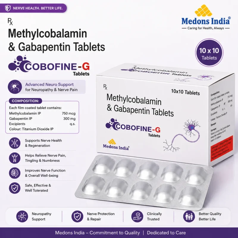 Methylcobalamin & Gabapentin Tablets