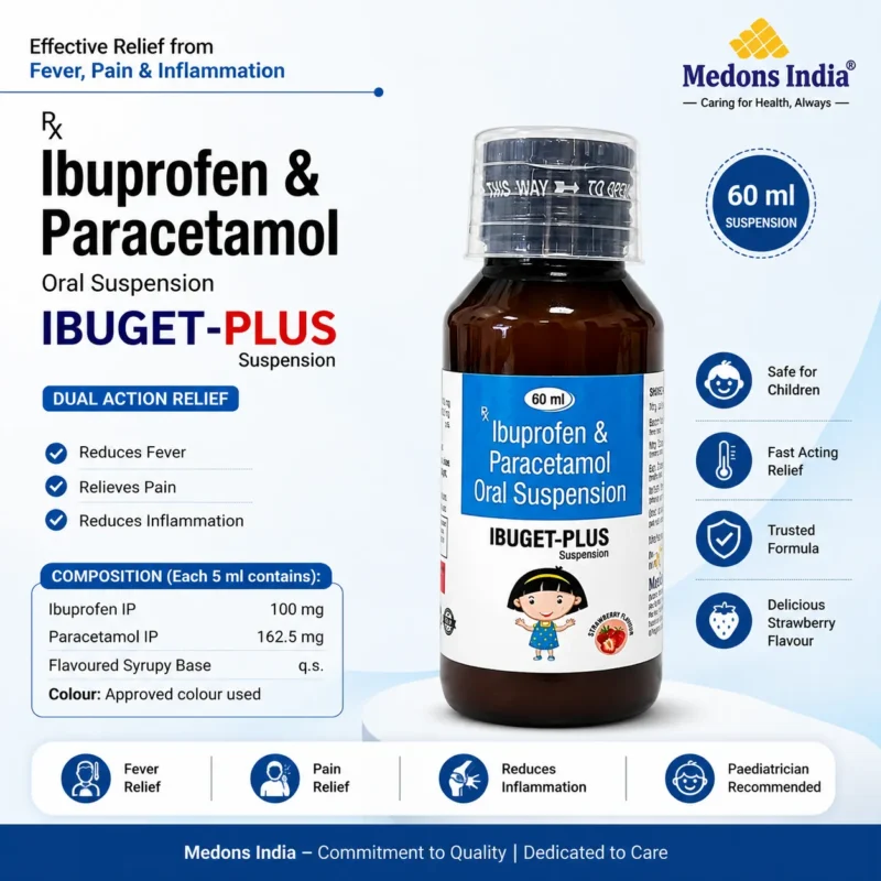 Ibuprofen & Paracetamol Oral Suspension