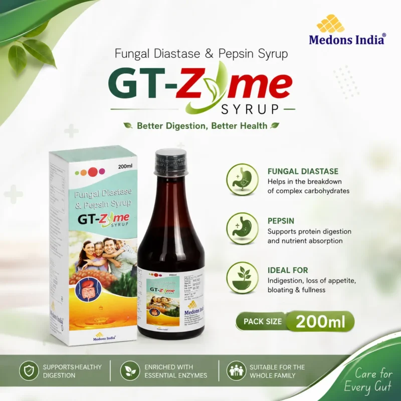 Fungal Diastase & Pepsin Syrup